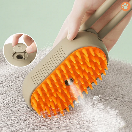 Cepillo a vapor para mascotas