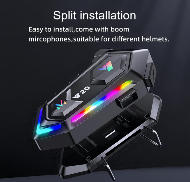 Auriculares para casco de motocicleta con sonido de alta fidelidad