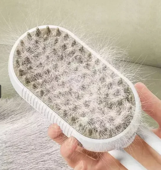 Cepillo a vapor para mascotas