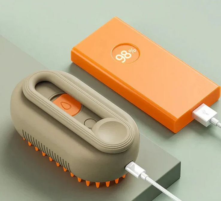 Cepillo a vapor para mascotas
