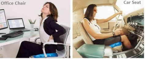 Cojin Para Asiento Antideslizante Gel