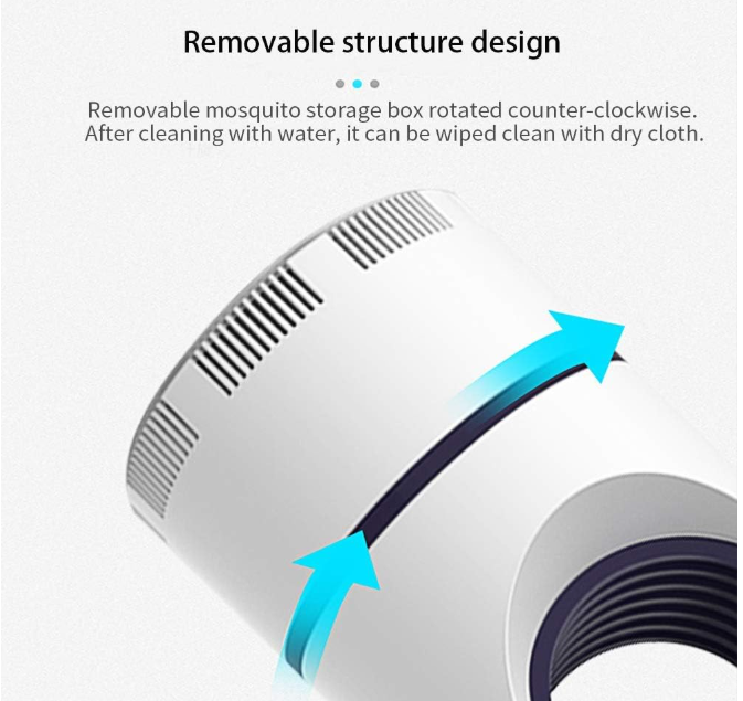 Lampara Mata Y Atrapa Mosquitos