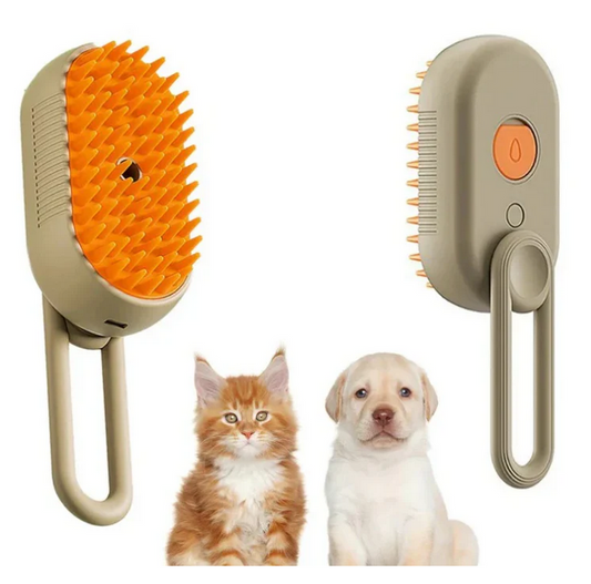 Cepillo a vapor para mascotas