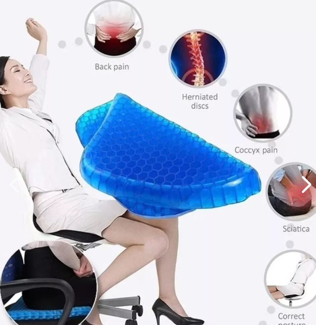 Cojin Para Asiento Antideslizante Gel