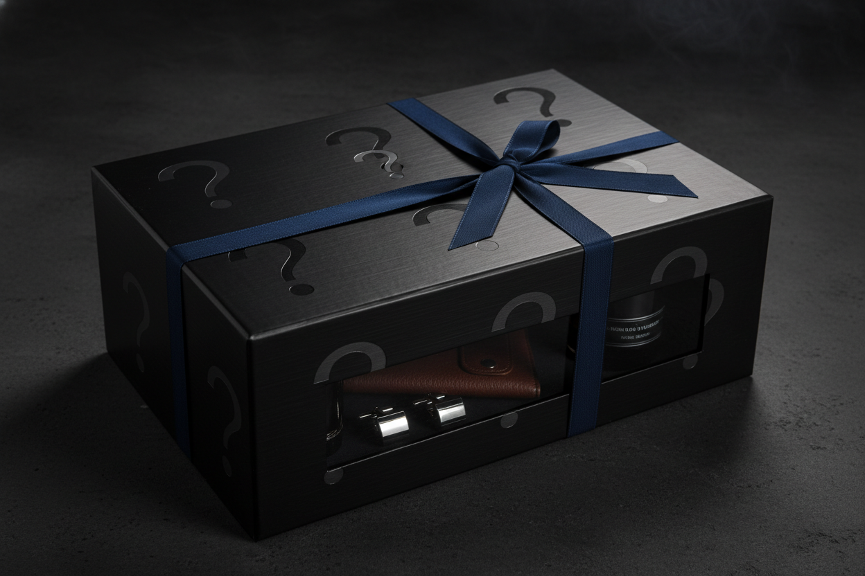 CAJA MISTERIOSA HOMBRES